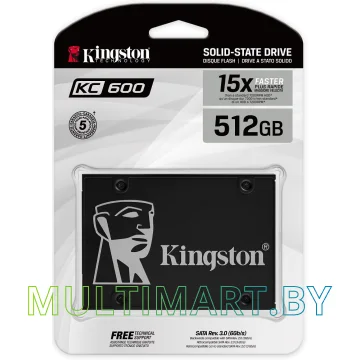 SSD диск Kingston KC600 512GB (SKC600B/512G) картинка 3